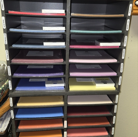 Stampin Up wooden stamps, stamp sets and card stock - Picture 5 of 5